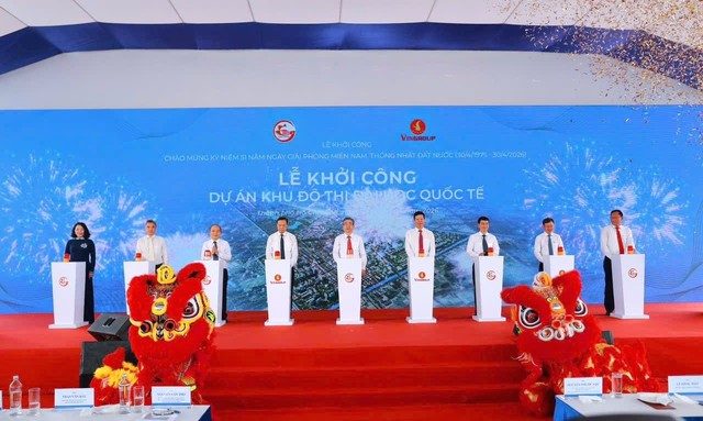 Lễ khởi công Khu đô thị Đại học Quốc tế tại TP HCM tháng 4/2026