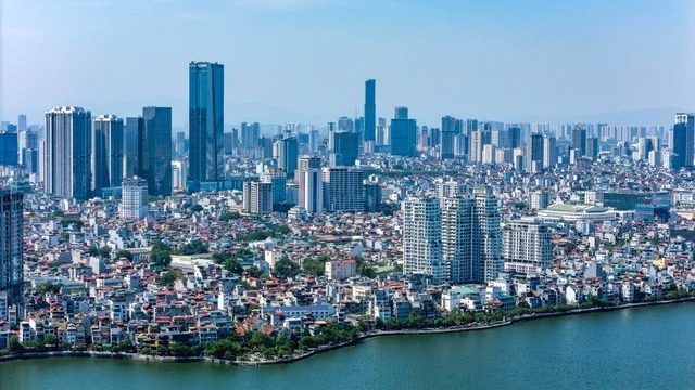 Phối cảnh tổng thể Vinhomes Sài Gòn Park Hóc Môn với hệ thống tiện ích đồng bộ