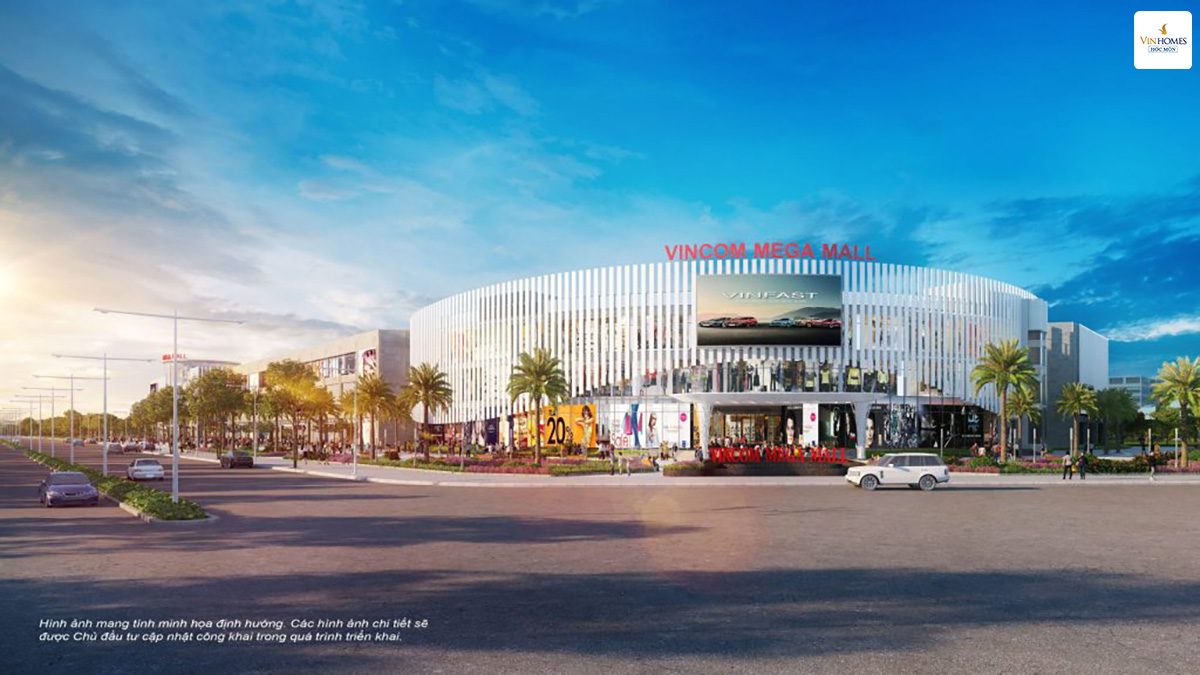 Trung tâm thương mại Vincom Mega Mall Vinhomes Sài Gòn Park